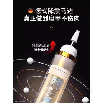 德國電動指甲刀全自動手腳兩用原磨甲器老人厚打磨機灰修銼腳趾甲