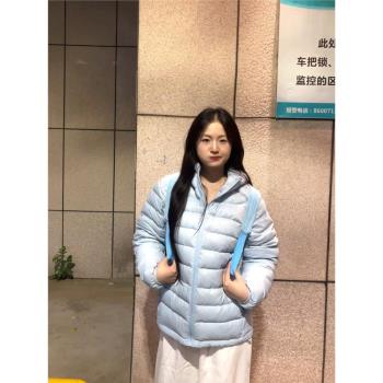 冬季輕薄羽絨棉服女2024年新款小眾高階感保暖麵包服寬松百搭棉衣