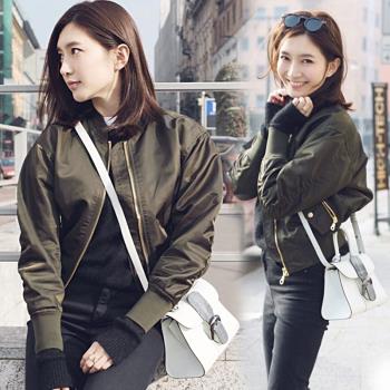 小個子短外套女裝棒球服2025年春秋新款洋氣機車夾克衫潮牌飛行服
