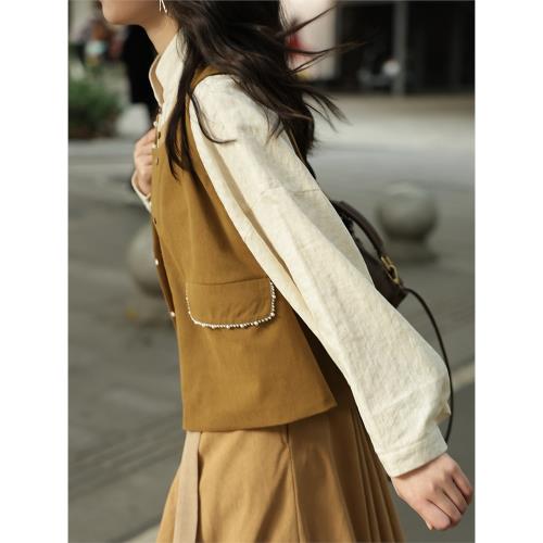 【陳愛歡】【柿柿如意】森系日常通勤漢元素改良上班穿小個子漢服