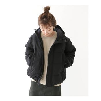 日單 2024冬季新款女寬松連帽加厚白鴨絨保暖羽絨服 百搭 DANTON