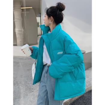 外套女2024年新款冬季棉服短款學生潮羽絨棉衣今年爆款oversize潮