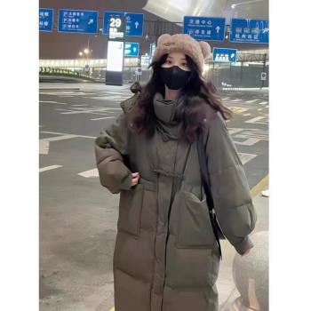 今年流行爆款冬裝oversize外套女加厚棉衣超好看棉服2024新款棉襖