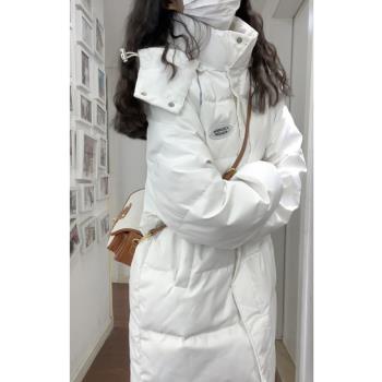 冬季棉服女2024新款外套中長款羽絨棉衣韓國高階感超好看棉襖加厚
