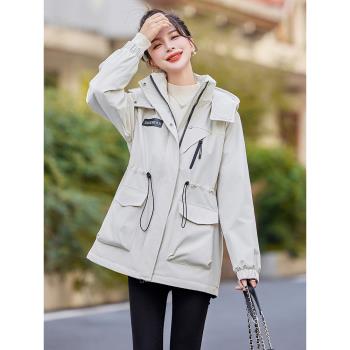 韓版時尚加絨加厚派克服女中長款2025年冬裝新款大牌保暖棉服外套