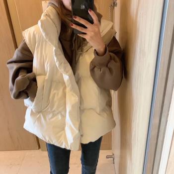 東大門加厚保暖抗寒馬甲麵包服