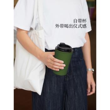 (免運)英國Vanow保溫杯女士咖啡杯隨行可愛高顏值小巧便攜學生男水杯子