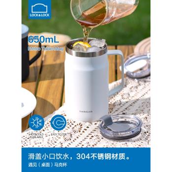 (免運)樂扣樂扣遇見304不銹鋼馬克杯