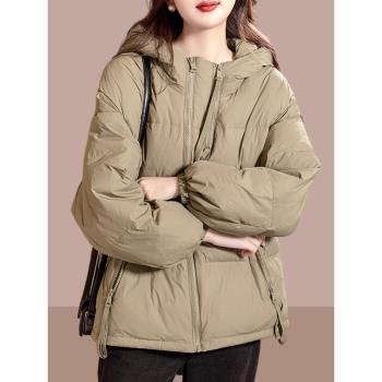 棉衣棉服女冬季2025新款加厚短款高階感今年流行大碼羽絨棉襖外套