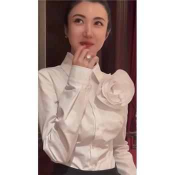 今年流行歐貨漂亮時尚高階感幹練氣質女裝小香風襯衫褲子套裝春季