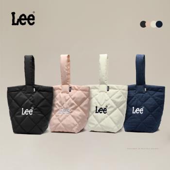 (免運)Lee官方時尚雲朵包水桶包女手提包輕便百搭單肩包腋下迷你菜籃子