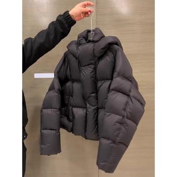 高階感超好看短款羽絨棉服女冬季2025新款時尚洋氣麵包服加厚外套