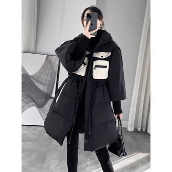 中長款女冬季寬松外套羽絨棉服