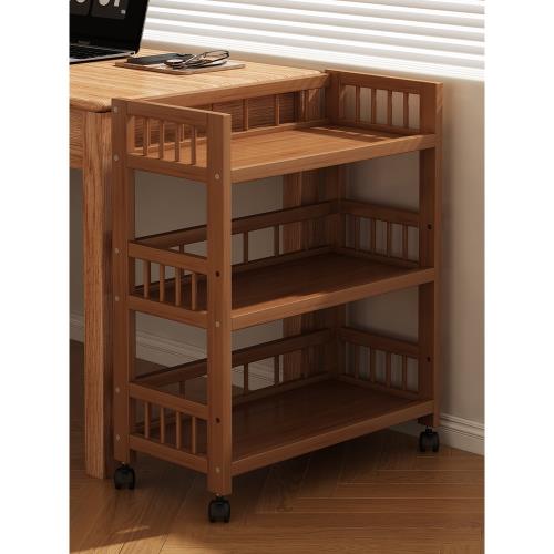 家用可移動小推車置物架簡易多層儲物架空間利用神器零食收納架子