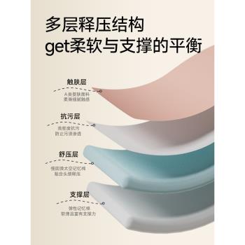 愛果樂小學生午睡枕兒童午休神器可收納便攜教室趴著睡覺趴趴枕頭