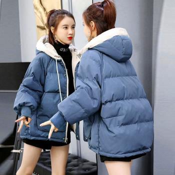 短款小個子連帽時尚輕薄羽絨服