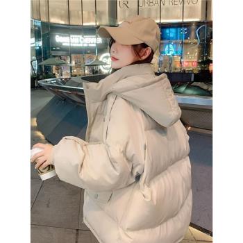 加厚麵包服短款羽絨棉衣棉服女韓版寬松秋冬季外套棉襖2025年新款
