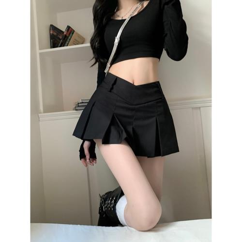 低腰女夏季辣妹露臍運動半身裙