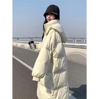 oversize麵包服羽絨棉衣棉服女冬季外套中長款厚棉襖2025年新款潮