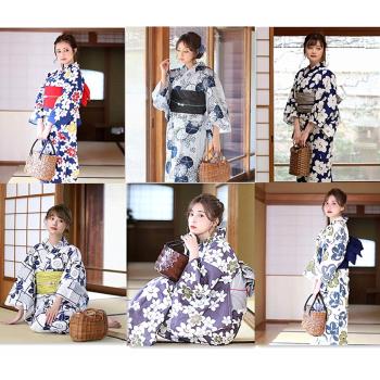 日本傳統和服浴衣女 正裝純棉款式日系拍攝旅遊COS服飾YUKATA