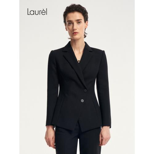 Laurel勞芮新款通勤高智摩登中性收腰西裝女LWD346T01400