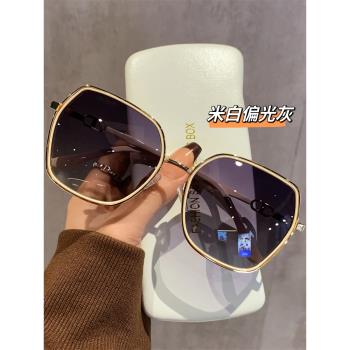 2025新款墨鏡女高級感防紫外線防曬開車偏光太陽眼鏡可配近視度數
