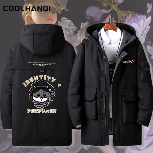 (免運)chiikawa吉伊卡哇聯名第五人格園丁周邊衣服羽絨服冬季中長款外套