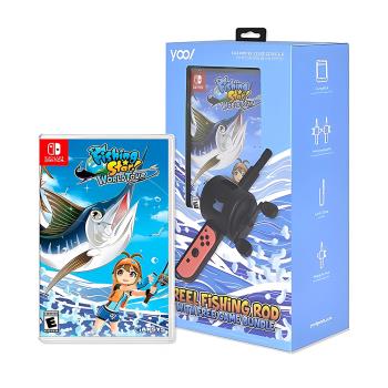 NS Switch 釣魚明星 世界巡迴賽《中文版》釣竿同捆組