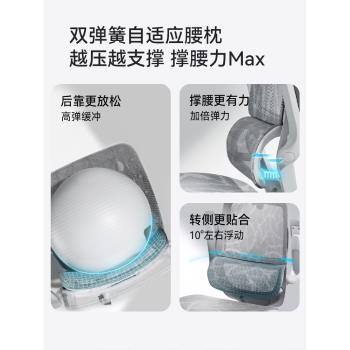 西昊M59家用久坐書桌人體工學椅