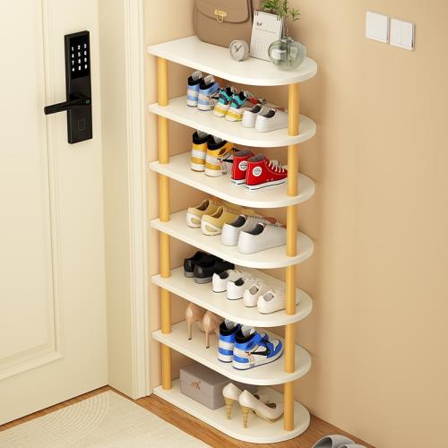入門小窄鞋架子家用簡易門口鞋柜多層鞋子收納神器省空間宿舍租房