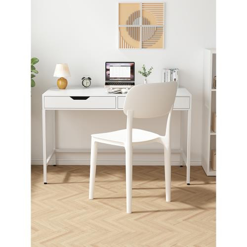 電腦椅家用舒適人體工學塑料椅子凳子靠背宿舍大學生學習椅餐桌椅