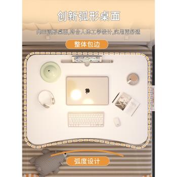 床上小桌子飄窗可折疊桌宿舍筆記本電腦桌家用兒童學習桌學生書桌