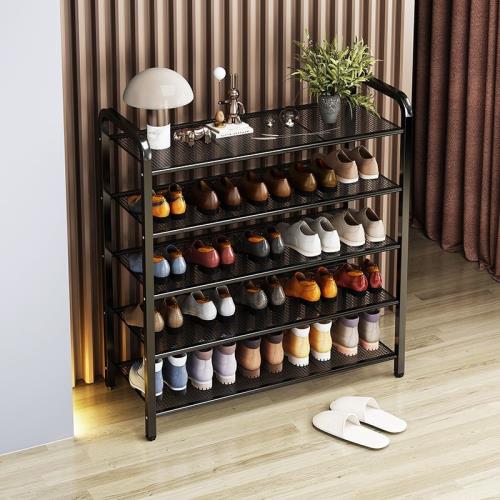 輕奢鞋架家用2023爆款新款門口網紅鐵藝鞋架室內好看多層簡易鞋柜