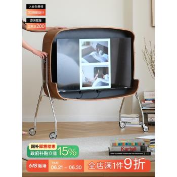 吱音移動高階感支架中古風電視櫃
