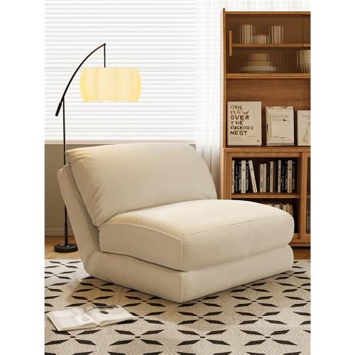 懶人沙發折疊沙發床可躺可睡多功能單人小沙發臥室陽臺飄窗榻榻米