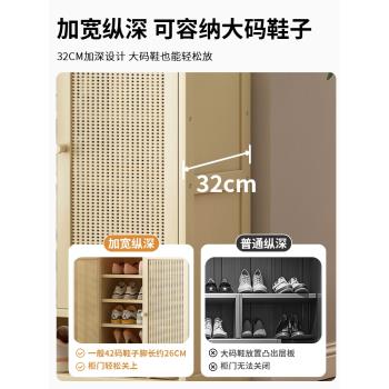 門口多層鞋架家用簡易落地式鞋櫃大容量經濟型防塵立式鞋子收納架