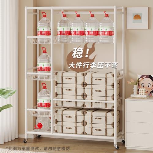 衣柜臥室落地掛衣架家用簡易開放式防塵衣柜衣帽間組裝架子小衣柜