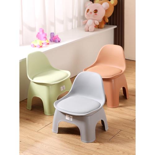 三夢小凳子家用矮凳兒童椅子幼兒園加厚塑料板凳客廳茶幾凳換鞋凳