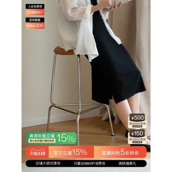 【新品】吱音N3次方吧椅 設計師吧臺椅簡約餐椅