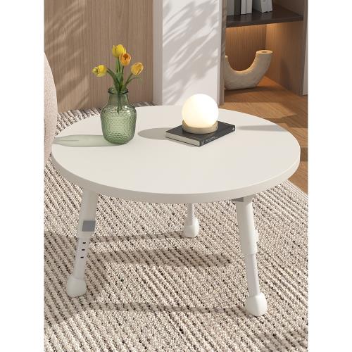 可升降折疊飄窗小桌子邊幾小茶幾榻榻米小圓桌茶桌小矮桌窗臺桌子