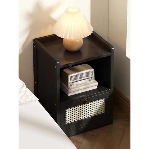 床頭柜迷你臥室家用床邊置物架極簡風小型收納儲物柜多功能夾縫柜