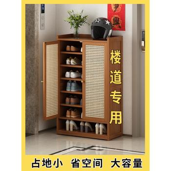 鞋櫃家用室外樓道門口鞋架子省空間電梯口多層置物架2023新款爆款