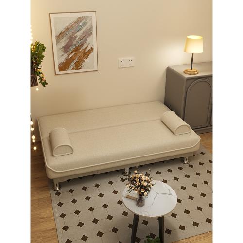 折疊兩用沙發床小戶型客廳可拆洗布藝沙發簡約現代多功能簡易沙發