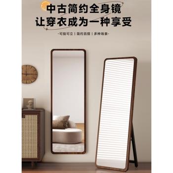 中古鏡子全身鏡落地鏡家用穿衣鏡試衣鏡服裝店女生臥室掛墻大鏡子