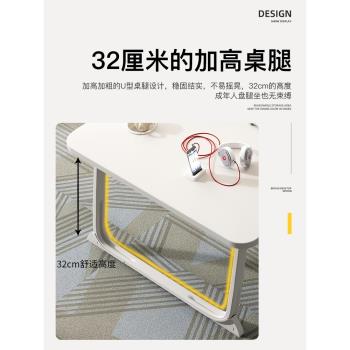 懶人簡易床上女生臥室飄窗電腦桌