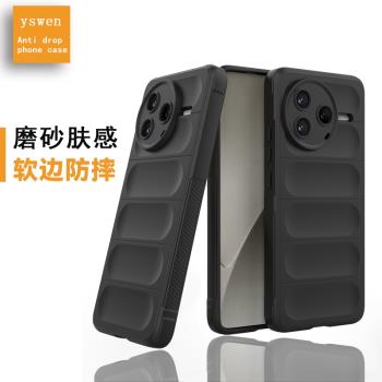 氣囊防摔紅米K80手機殼新款適用小米Redmi手機套K80pro保護套液態矽膠全包邊後殼軟殼高階保護殼防滑耐臟專用