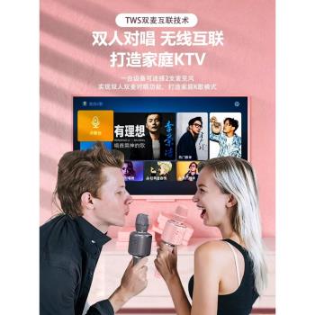 柏林之聲話筒音響一體麥克風無線藍芽全民K歌KTV唱歌手機電視專用