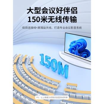 優聯無線投屏器hdmi傳輸器同屏電腦手機連電視投影儀4K高畫質點對點