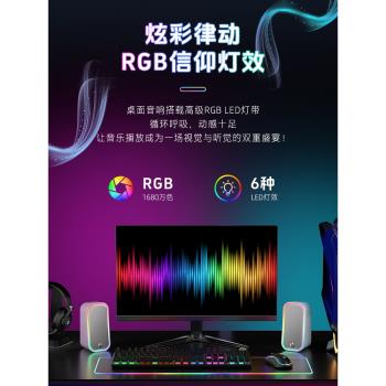 HP惠普電腦音響臺式家用桌面專用藍芽音箱筆記本高音質低音炮喇叭