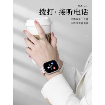 新款華強北S10max智慧電話手錶蜂窩頂配版watch可插卡多功能運動藍芽手環成人初高中小學生青少年專用series